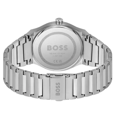 Hugo Boss Stainless Steel Blue Dial Men's Watch