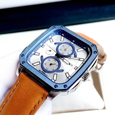 Fossil Inscription Multifunction Silver Dial Men's Watch