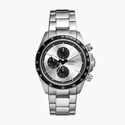 Fossil Autocross Multifunction Stainless Steel Men's Watch