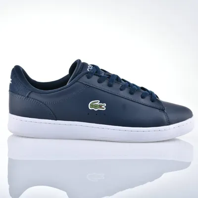 LACOSTE CARNABY SET 224 1 SMA MEN'S NAVY/WHITE SNEAKERS	