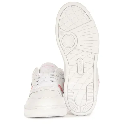 Lacoste T Clip Set In White / Pink 748SFA00421Y9