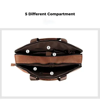 RETRO STYLE MESSENGER BAG