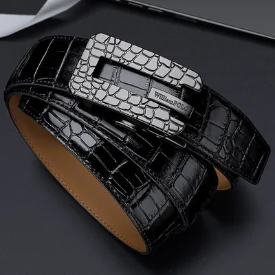 Phantom Grip Men’s Leather Belt