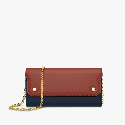 Vivid Amber Women's Clutch