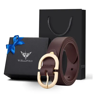 Elegance Leather Women's Belt