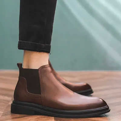 Signature Brown Chelsea Boot