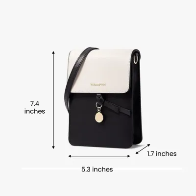 Modern Onyx Snap Women's Hand Bag