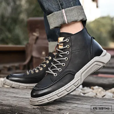 Footslog Apex Black Boot