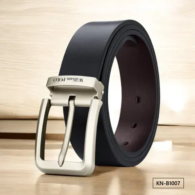 Sleek Silver Waist Belt