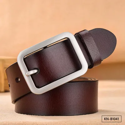 Luxurious Buckle Men’s Leather Belt