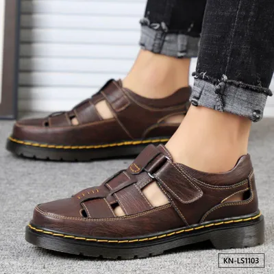 Kicknations Rustic Gem Leather Sandals