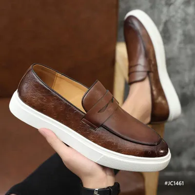 Premium Leather Soft Sole Business Loafers Shoes