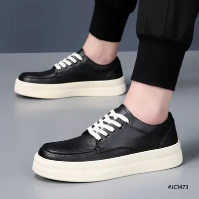 Genuine Leather Lightweight Breathable Sneakers