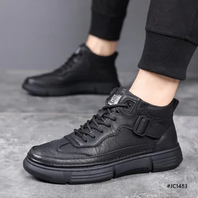 High Top British Trend Men’s Casual Shoes