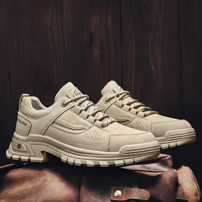 IRON STEP KHAKI OUTDOOR SHOES