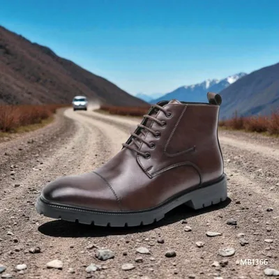 Serrated Step Martin Boots