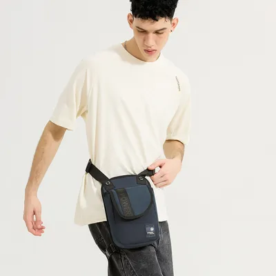 Crimson Ledger Men's Chest Bag