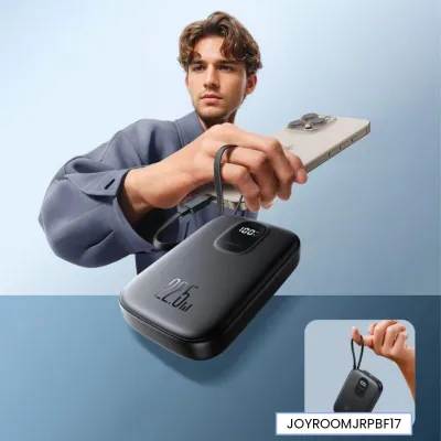 Joyroom JR-PBF17 22.5W Fast Charging Power Bank 10000mAh With Type-C Cable