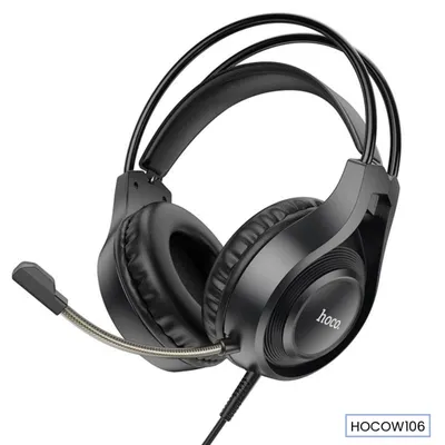 W106 Tiger Gaming Headphones | 50mm Drivers | 2-in-1 Adapter