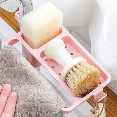 Kitchen Sink Sponge and Soap Holder