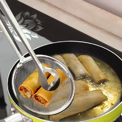 2 in 1 Kitchen Multi-Functional Fry Filter Spoon