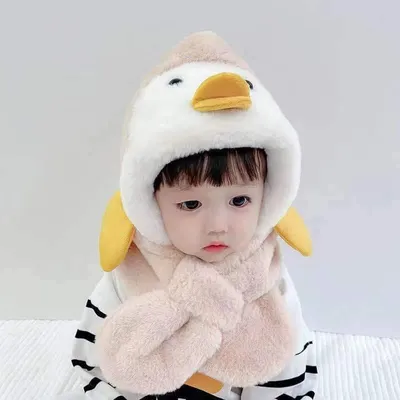 Cute baby winter cap