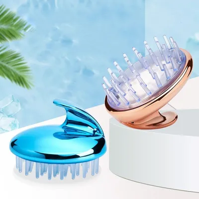 Scalp Massager Silicone Shampoo Brush