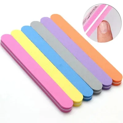  Double Sides Nail File Buffers Sponge (2 Pc)