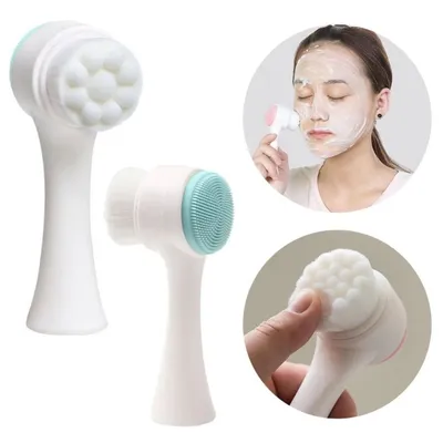  Silicone Face Scrub Brush (1 Pc)