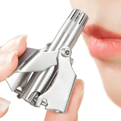 Stainless Steel Nose and Ear Hair Trimmer 