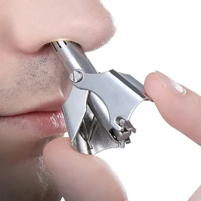 Stainless Steel Nose and Ear Hair Trimmer 