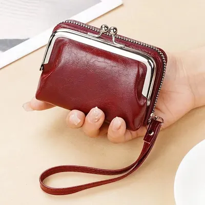 Women PU Leather Wallets Multifunctional Card Holders Clutch