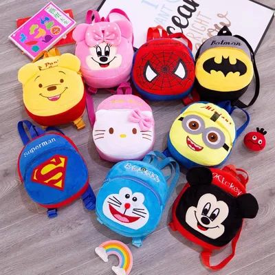 Colorful Cartoon Backpack for Kids