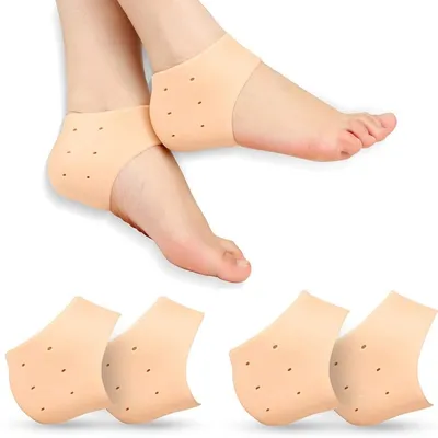 Anti Heel Crack Silicone Socks 