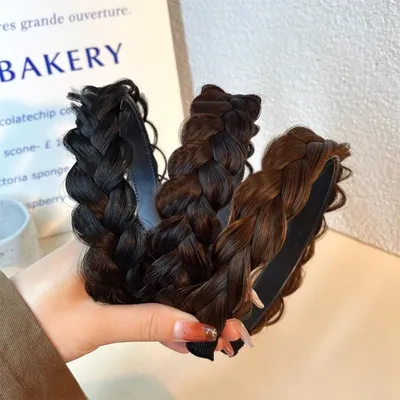 Stylish Twist Braid Wig Headband (1 pc)
