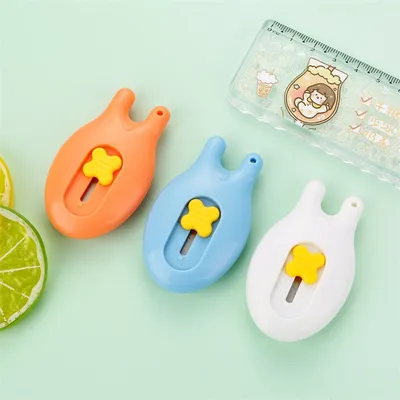 Mini Cute Retractable Cutter 2 Pc