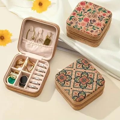 Delicate Light Luxury Jewelry Storage Box 