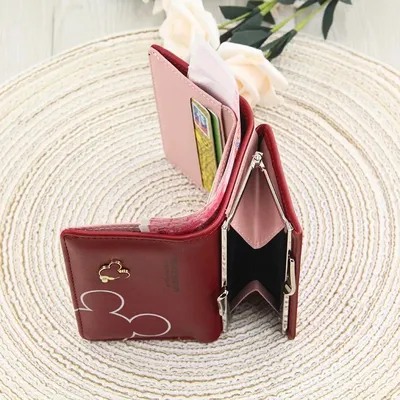 Woman Clutch Card Holder Mini Short Wallets Coin Purse