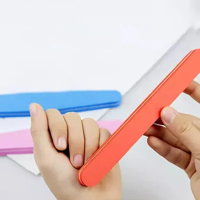 Dual Sided Shinning Sponge Nails Sponge (2 pc)