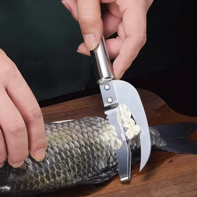 2 in 1 Fish Skin Remove Cutter Knife