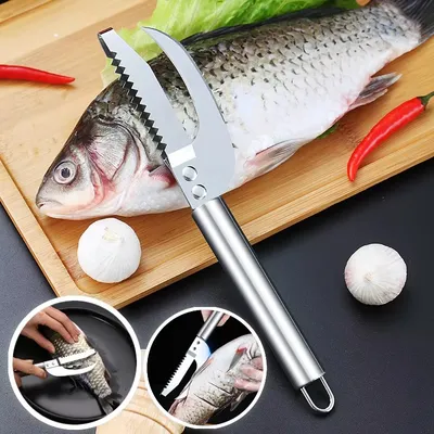2 in 1 Fish Skin Remove Cutter Knife