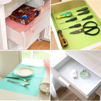 Colorful Waterproof fridge Mat (1 pair)