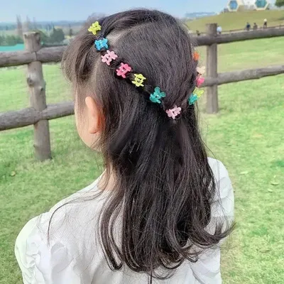 Cute Mini Baby Hair Clip With Box (50 pcs)