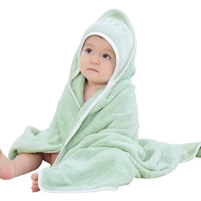 Cartoon Hooded Towel For Baby (1 pc)