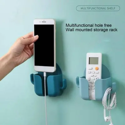  1 Pc Phone Plug Charging Wall Stand Holder