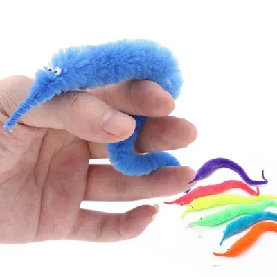 Worm Wiggly Twisty Funny Magic Trick Toy (1 pc)