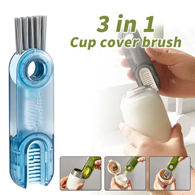Mutifunctional Cleaning Brush For Bottle Lid, Mini Cup Washing Tool