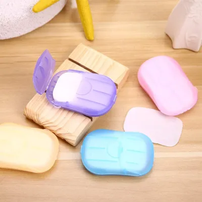 Travel Portable Hand Washing Mini Soap (2 pc)