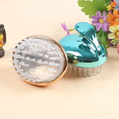 Silicone Hair Washing Brush Massage Comb (1 pc)