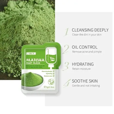 Laikou Matcha Mud Mask (5 pcs)